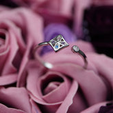 Inel Argint 925 Romb cu pietre